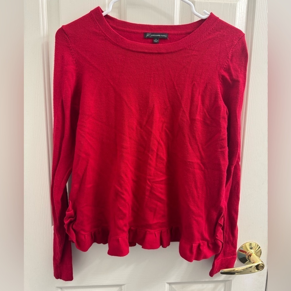 Red Women's Top - Picture 1 of 7